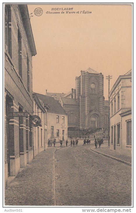 19864g EGLISE - CHAUSSEE De WAVRE - Hoeilaart - Hoeilaart