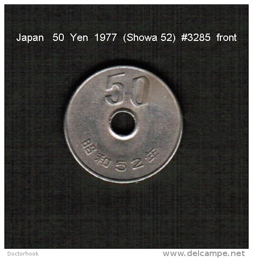 JAPAN    50  YEN  1977  (Hirohito 52---Showa Period)  (Y # 81) - Japan