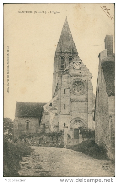 95 SANTEUIL / L'Eglise / - Santeuil