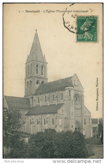 95 SANTEUIL / L'Eglise / - Santeuil