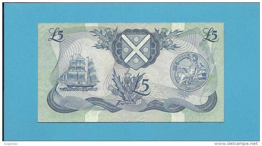 SCOTLAND - UNITED KINGDOM - 5 POUNDS - 03.12.1985 - BLUE - P 112f - BANK OF SCOTLAND - 5 Pounds