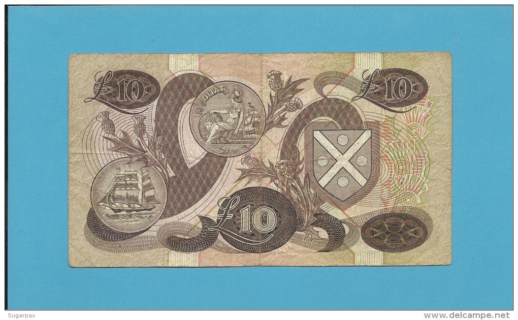 SCOTLAND - UNITED KINGDOM - 10 POUNDS - 16.06.1982 - P 113c - BANK OF SCOTLAND - 10 Pounds