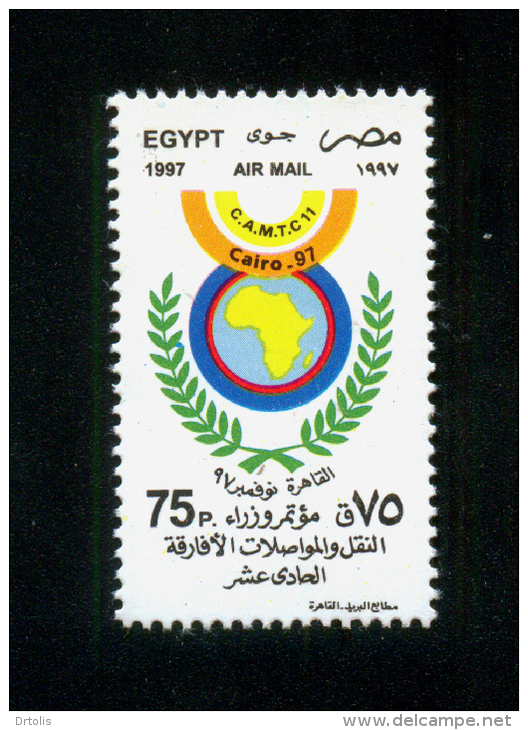 EGYPT / 1997 / AIRMAIL / AFRICAN TRANSPORT & COMMUNICATIONS MINISTERS' CONFERENCE / MNH / VF - Neufs