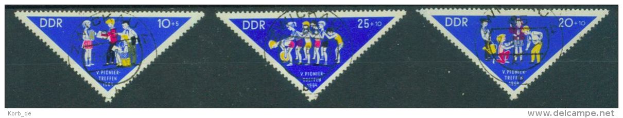 DDR 1964 / MiNr. 1045 - 1047  O / Used  (L612) - Usados