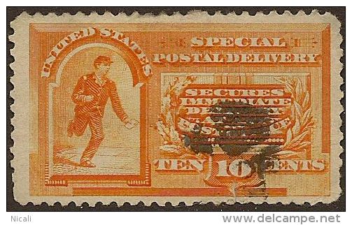 USA 1888 10c Special Delivery SG E251 U #AL824 - Special Delivery, Registration & Certified