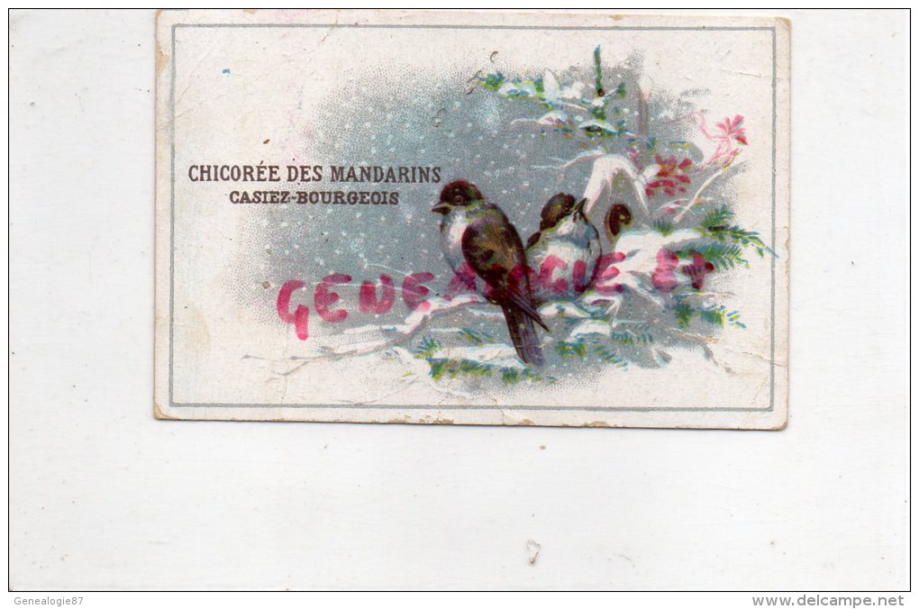 59 - CAMBRAI - CHROMO  CHICOREE DES MANDARINS - CASIEZ BOURGEOIS- - Other & Unclassified