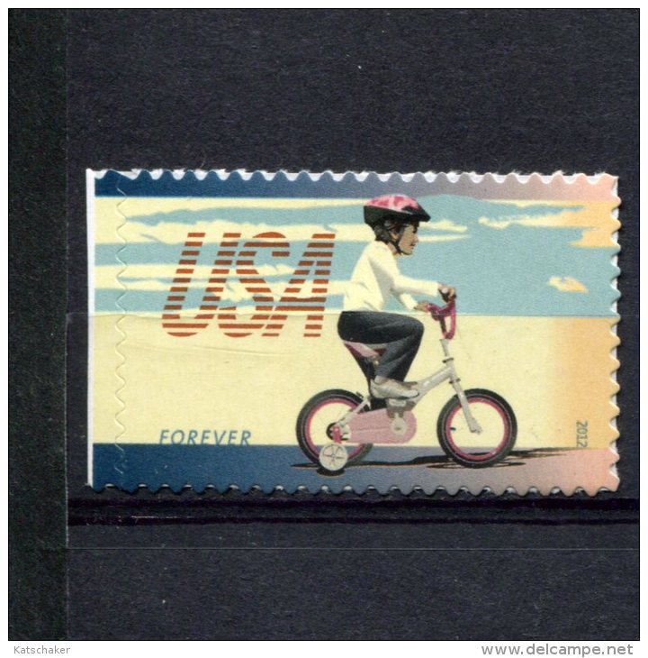 USA  POSTFRIS MINT NEVER HINGED POSTFRISCH EINWANDFREI SCOTT 4687 BYCYCLE - Neufs