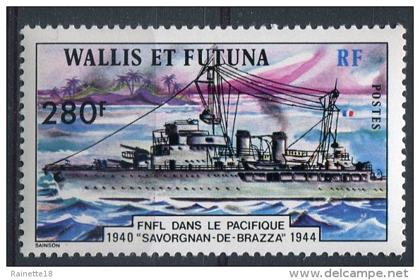 Wallis Et Futuna         212  **   Navire De Guerre - Nuevos