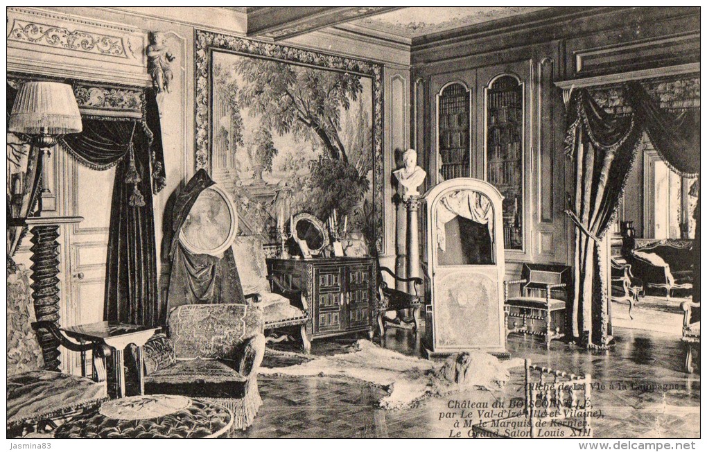 Château De Boisconnillé Le Grand Salon Louis XIII - Autres & Non Classés