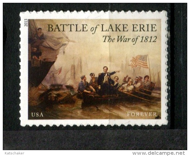 242269412 USA 2013 ** MNH SCOTT 4805 BATTLE OF LAKE ERIE THE WAR OF 1812 - Unused Stamps