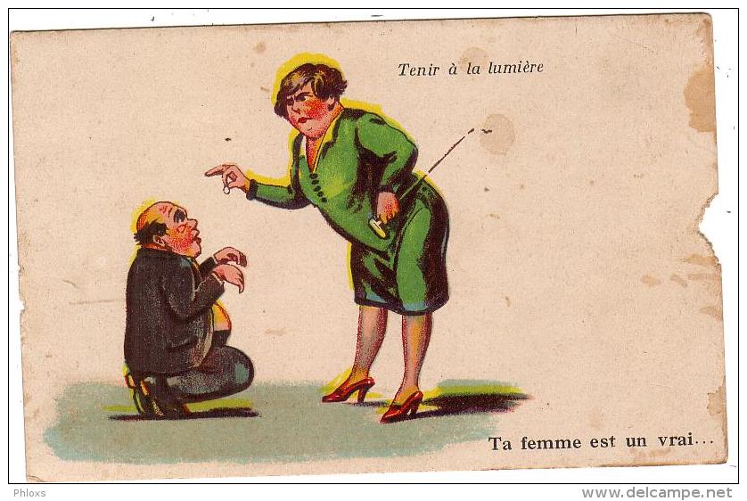 Tenir à La Lumière/WSSB/1212/Carte à Système/Réf:2060 - Humour