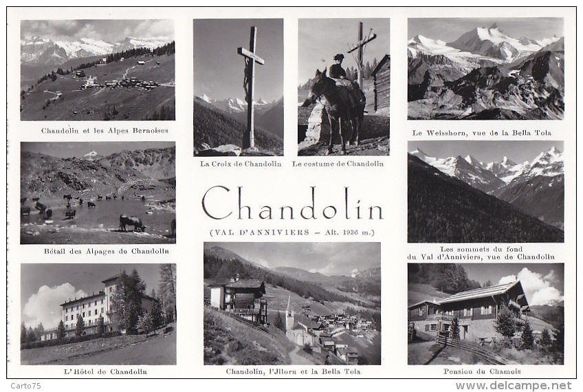 Suisse - Chandolin - Vues - Chandolin