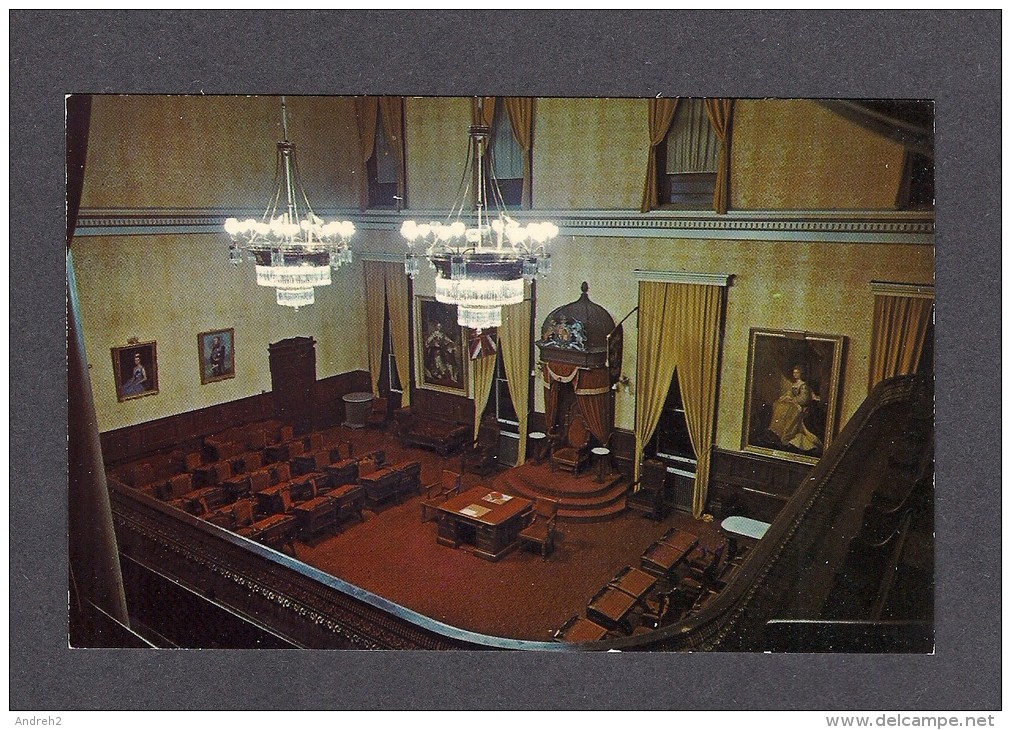 NEW BRUNSWICK - NOUVEAU BRUNSWICK - FREDERICTON - ASSEMBLY CHAMBER OF THE LEGISLATIVE - BY TOURISM NEW BRUNSWICK - Fredericton