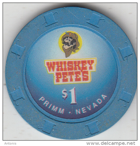 USA - Whiskey Petes Casino, Chip $1 - Casino