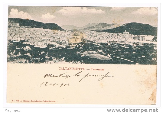 B2248 - Caltanissetta - Panorama - Caltanissetta