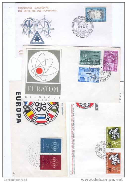 Lot 4 FDC MOL, Europa Etc - Unclassified