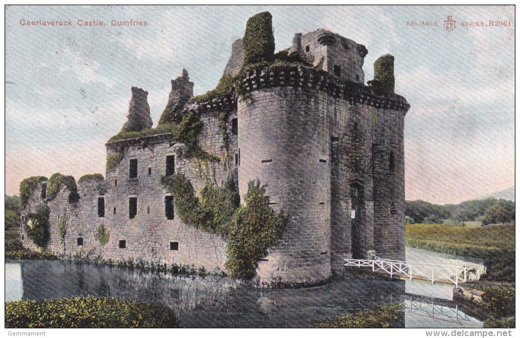 CAERLAVEROCK CASTLE, DUMFRIES - Dumfriesshire