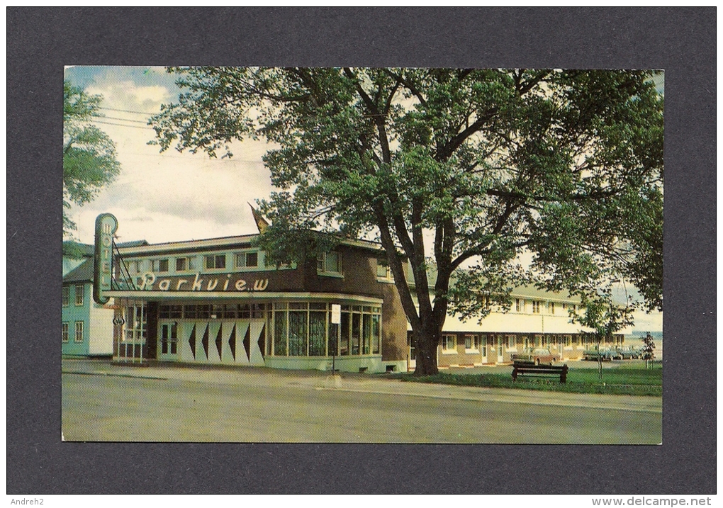 NEW BRUNSWICK - NOUVEAU BRUNSWICK - MONCTON - THE PARKVIEW MOTEL ON MAIN STREET - Other & Unclassified