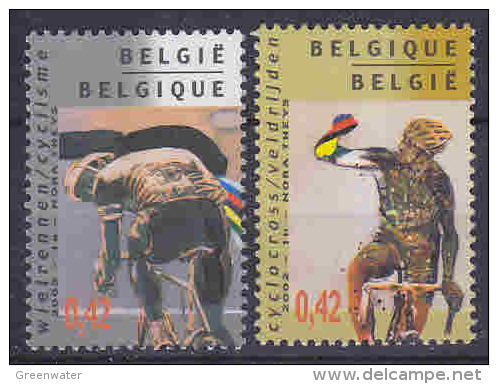 Belgium 2002 Cycling 2v ** Mnh (12019) - Neufs