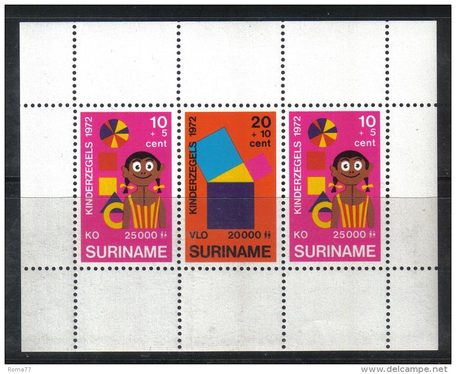 BIN7A - SURINAME , Il Foglietto BF N. 12  **  MNH - Suriname ... - 1975