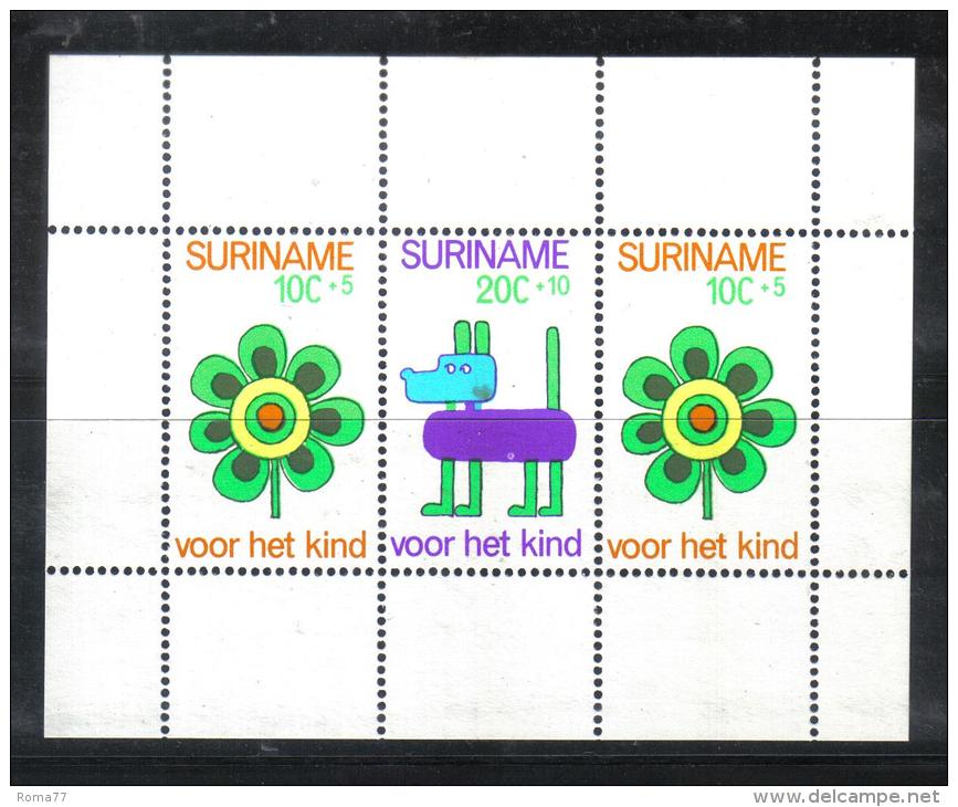 BIN7B - SURINAME , Il Foglietto BF N. 13  **  MNH - Suriname ... - 1975