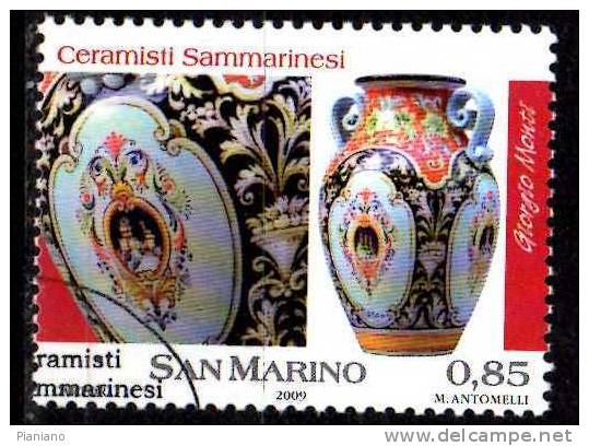 PIA - SMA - 2009 : Ceramisti Sanmarinesi  - (SAS 2212-14) - Gebraucht