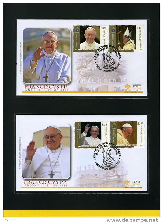 2013 - VATICANO - VATICAN - INIZIO DEL PONTIFICATO DI PAPA FRANCESCO  FOLDER POSTE VATICANE  - NH - MINT - Ungebraucht