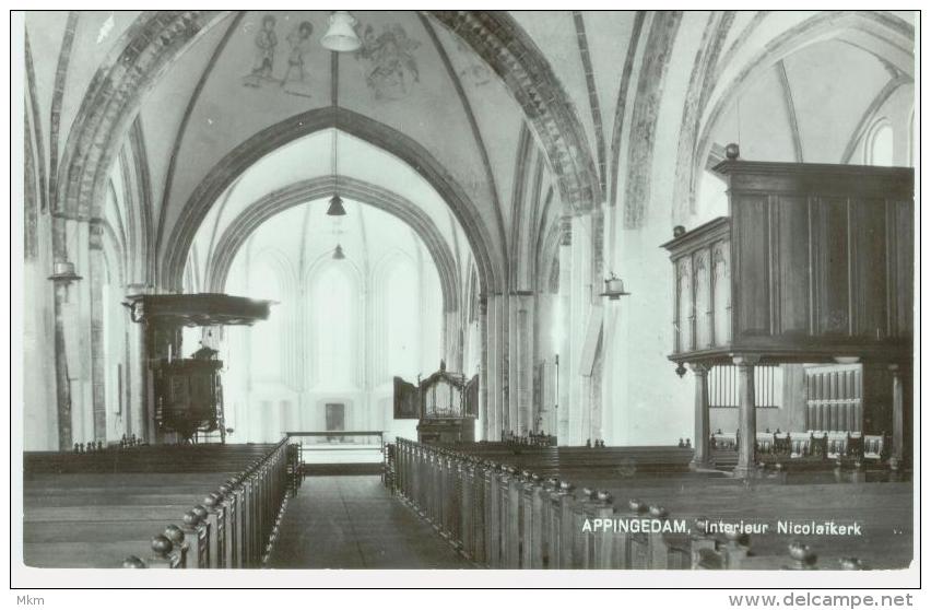 Interieur Nicolaikerk - Appingedam