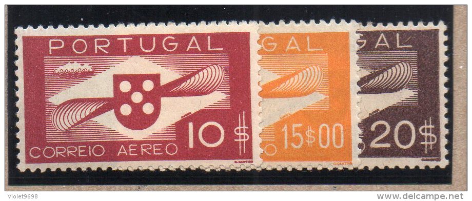 PORTUGAL : PA N° 7/9 * - Unused Stamps