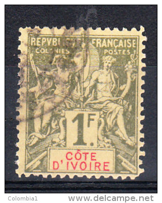 COTE D'IVOIRE YT 44 Oblitéré - Usati