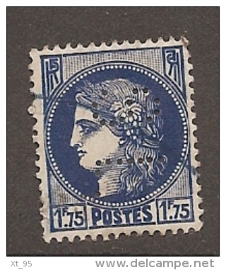 Perforation SL 130 - Société Lyonnaise De Depots - Sur 1f75 Ceres - Altri & Non Classificati