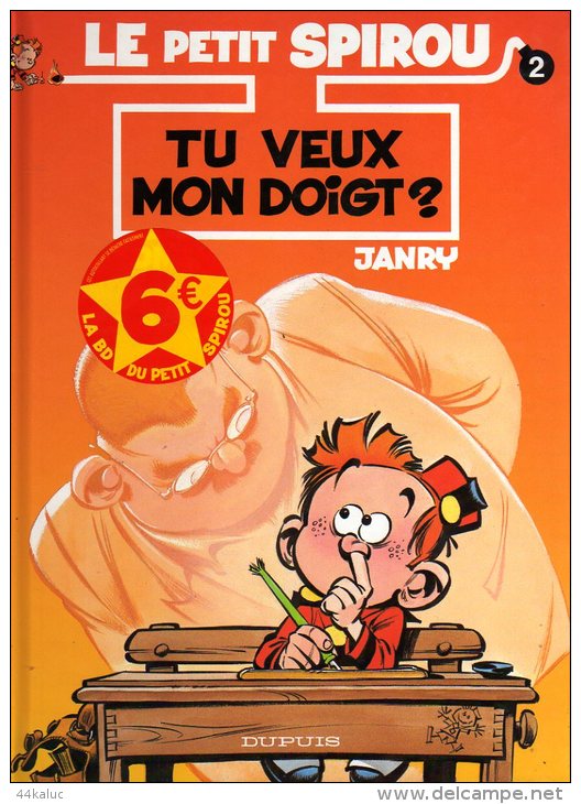 Un Lot De 6 Albums LE PETIT SPIROU  DUPUIS TOME JANRY - Paquete De Libros