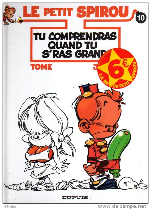 Un Lot De 6 Albums LE PETIT SPIROU  DUPUIS TOME JANRY - Paquete De Libros