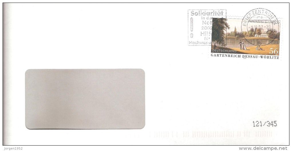 GERMANY  # LETTER FROM 2002 - Briefomslagen - Gebruikt