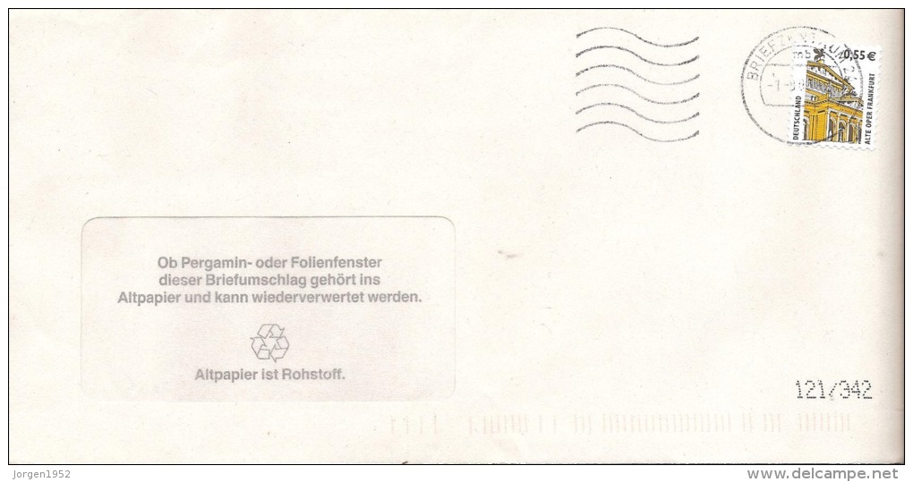 GERMANY  # LETTER FROM 2003 - Covers - Used