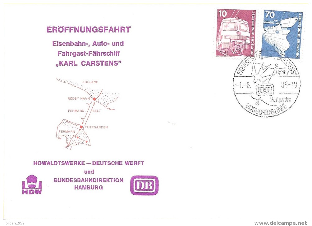 GERMANY  # LETTER FROM 1986 - Briefomslagen - Gebruikt