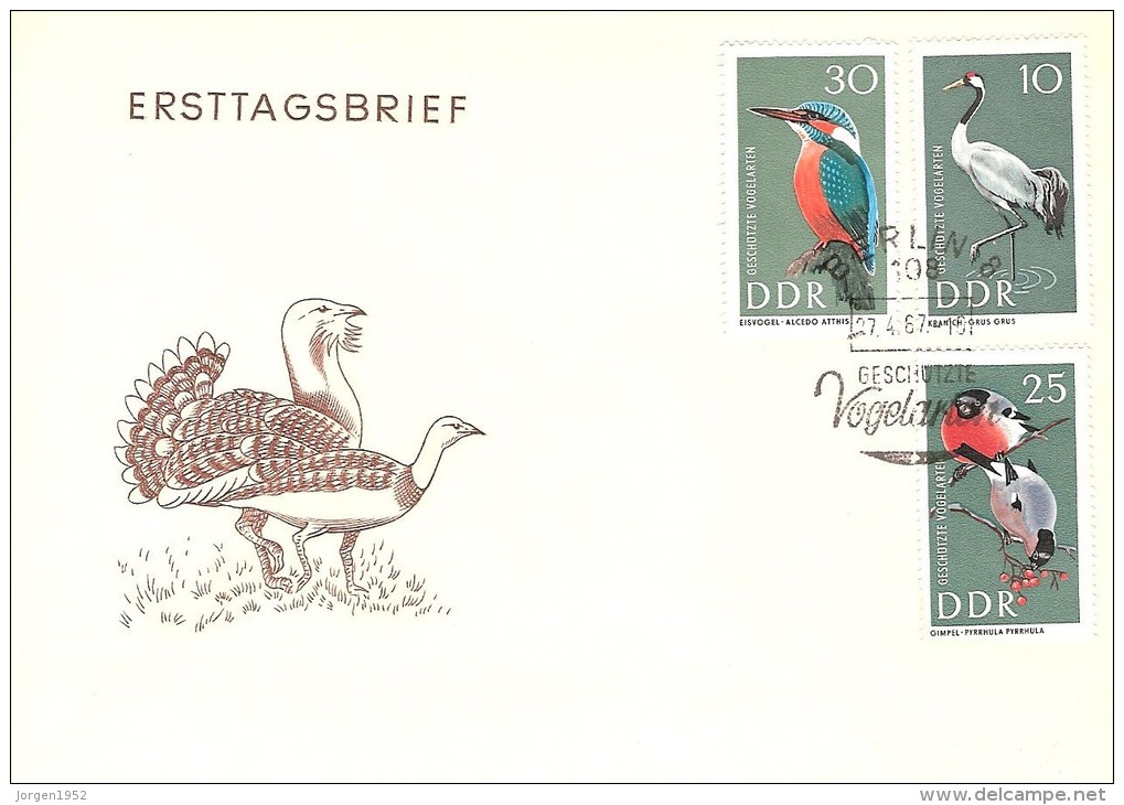 GERMANY  # DDR LETTER FROM 1967 - Covers - Used