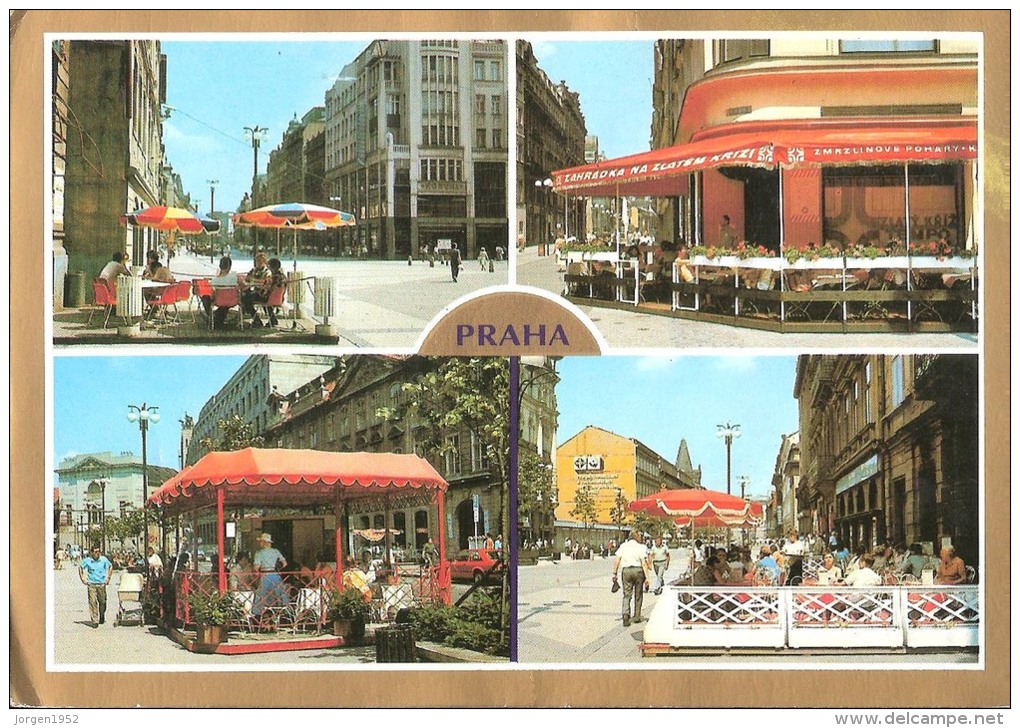 CZECHOSLOVAKIA  #  POSTCARD FROM YEAR 1991 - Postales