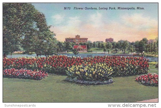 Flower Gardens Loring Park Minneapolis Minnesota - Minneapolis