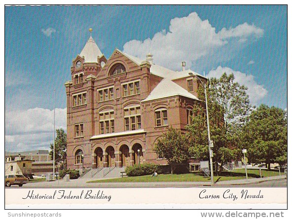 Historical Federal Building Carson City Nevada - Autres & Non Classés