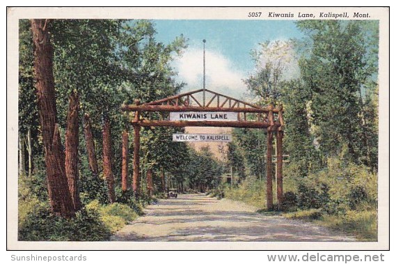 Kiwanis Lane Kalispell Montana - Kalispell