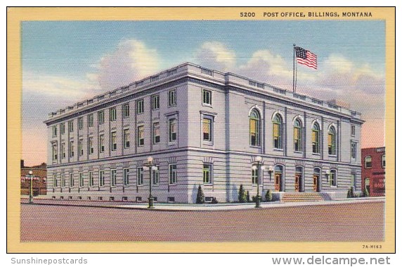 Post Office Billings Montana - Billings