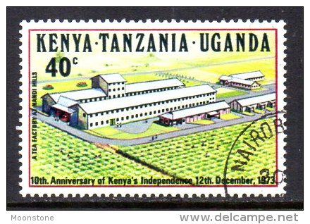 Kenya KUT 1973 10th Anniversary Of Independence 40c Value, Used - Kenya, Uganda & Tanzania