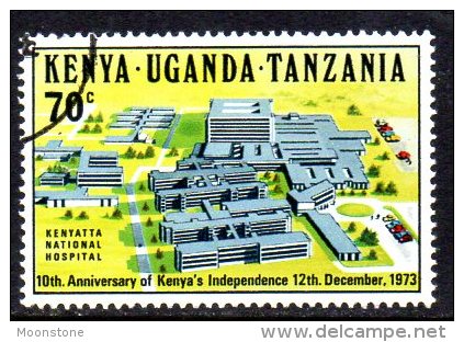 Kenya KUT 1973 10th Anniversary Of Independence 70c Value, Used - Kenya, Uganda & Tanzania