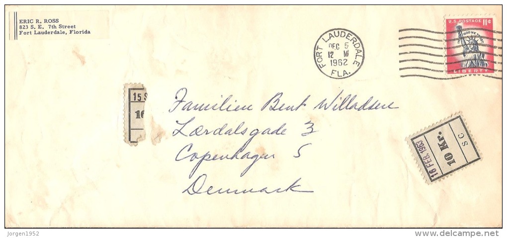 UNITED STATES  #  LETTER FROM YEAR 1962 - ...-1900