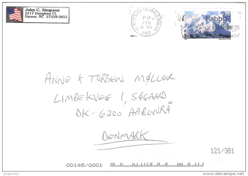 UNITED STATES  #  LETTER FROM YEAR 2003 - ...-1900