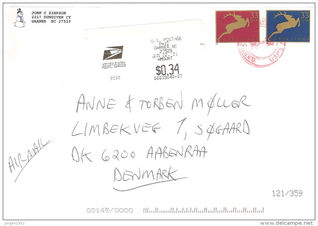 UNITED STATES  #  LETTER FROM YEAR 2003 - ...-1900