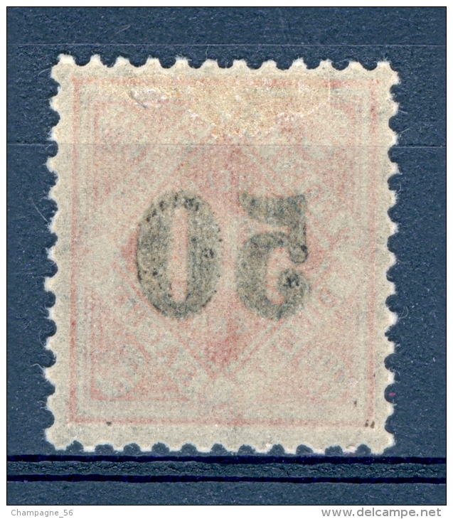 WURTEMBERG 1924  N° 180 SURCHARGE 50 SUR 25 P ORANGE NEUF  GOMME  DOS  CHARNIÈRES - Mint