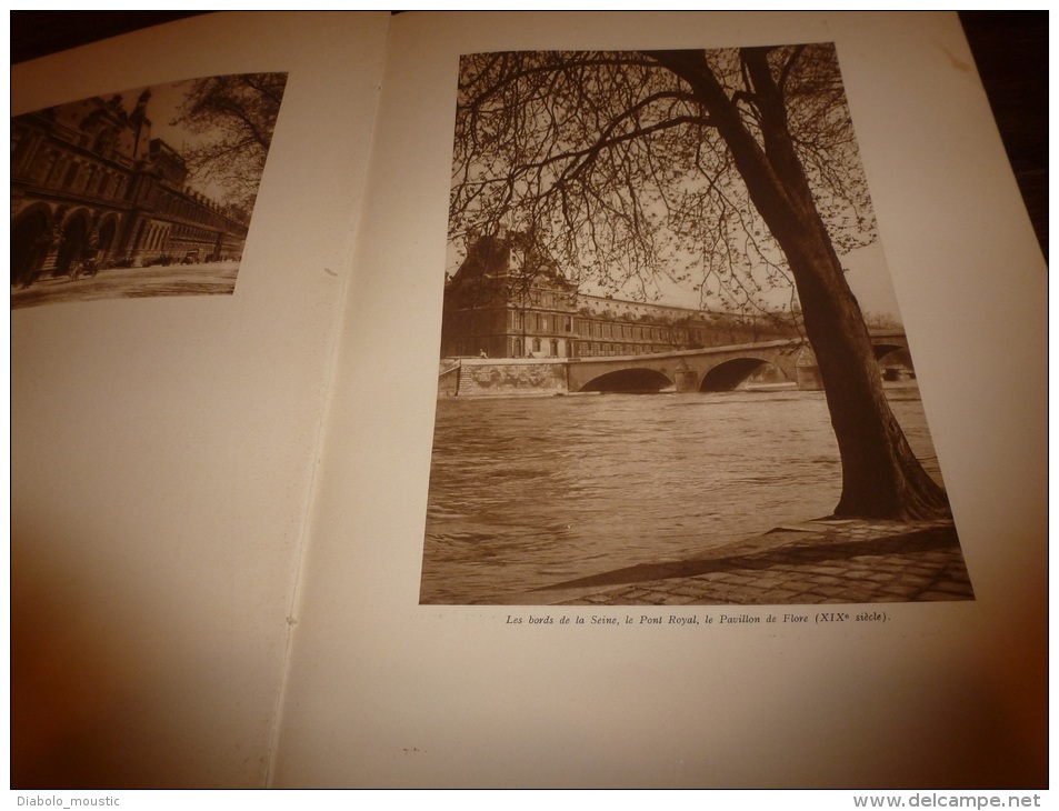 1928 rare exemplaire première édition numéro 469  PARIS en photos sépia de Berthaud et Henri Manuel (1kg400)