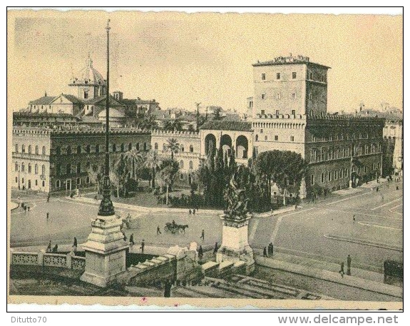 Roma - Palazzo Venezia - Formato Grande Viaggiato  - S - Altare Della Patria